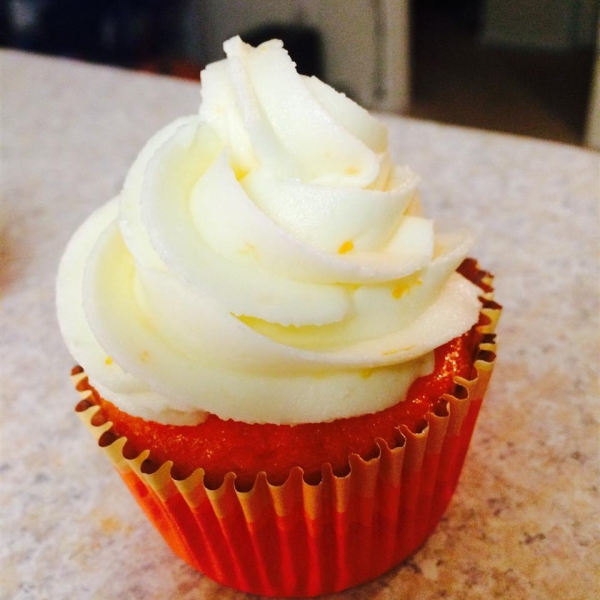 Dreamy Orange Cupcakes