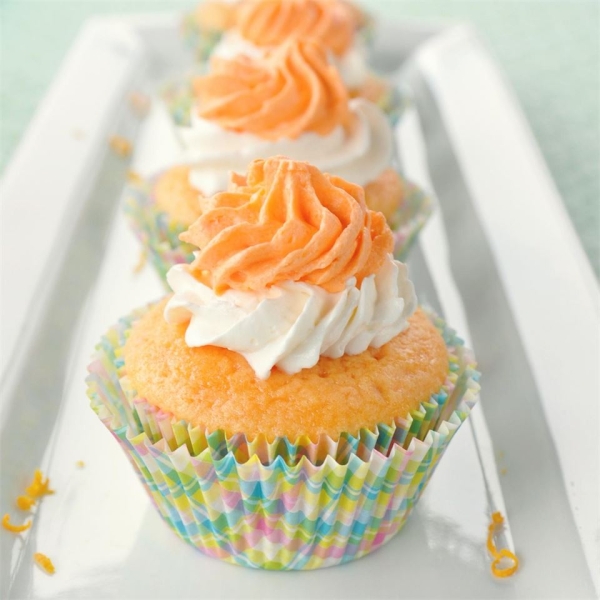 Dreamy Orange Cupcakes