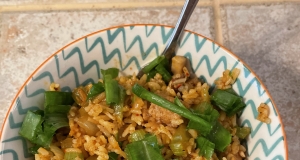 Quick Pork Fried Rice