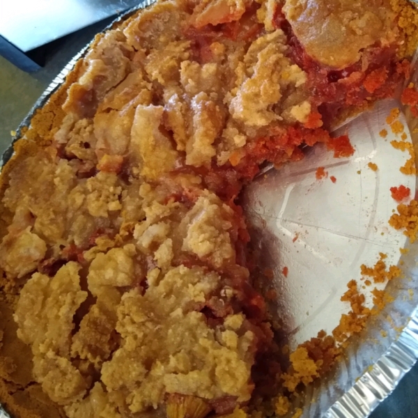 Rhubarb Surprise Pie