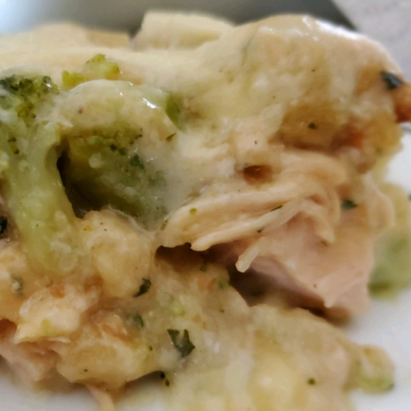 Quick Chicken and Stuffing Casserole