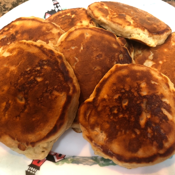 Peanut Butter Banana Pancakes