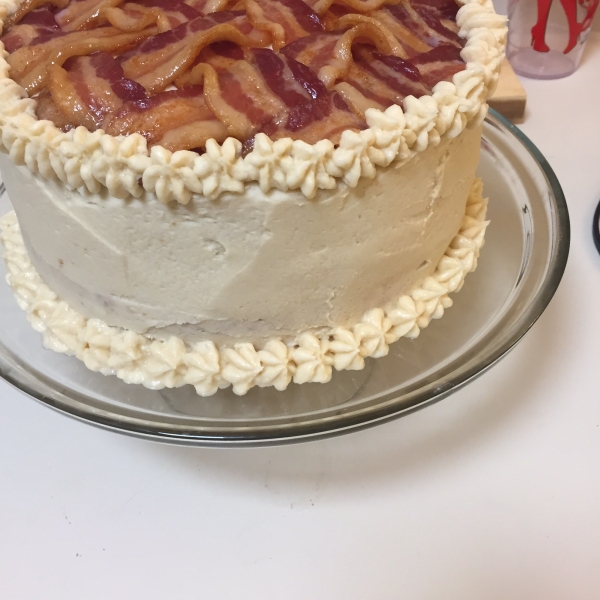 Oh Canada Maple Bacon Cake