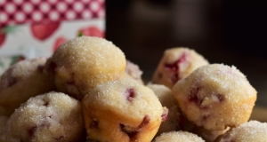 Strawberry Donut Mini Muffins