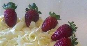 Light Strawberry Layer Cake