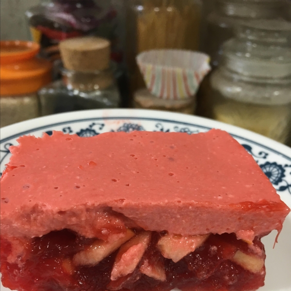 Rhubarb Gelatin Salad