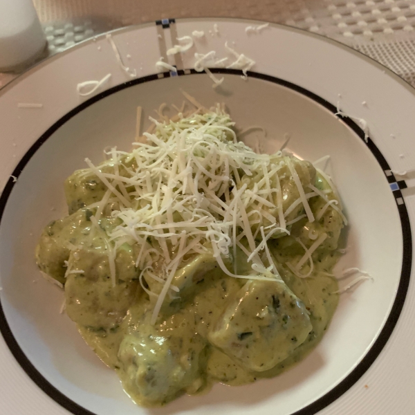 Basil Cream Sauce