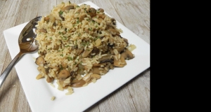 Mushroom and Rice Pilaf