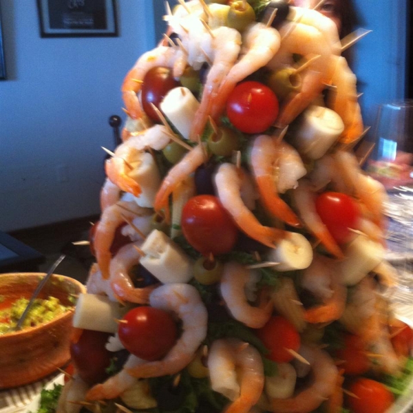 Mary's Christmas Shrimp Tree