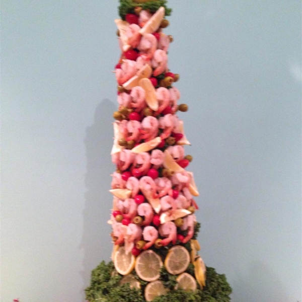 Mary's Christmas Shrimp Tree