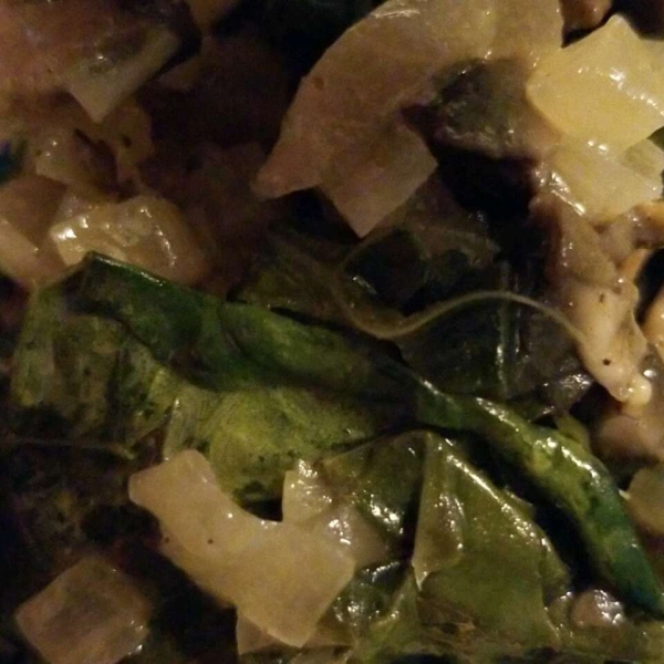 Kale and Mushroom Side