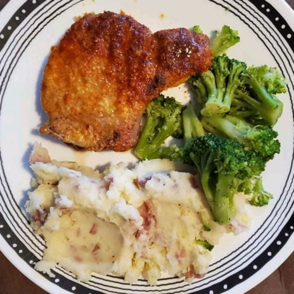 Parmesan-Crusted Pork Chops