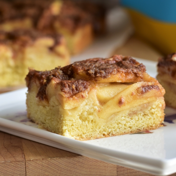 Ukrainian Apple Cake (Yabluchnyk)