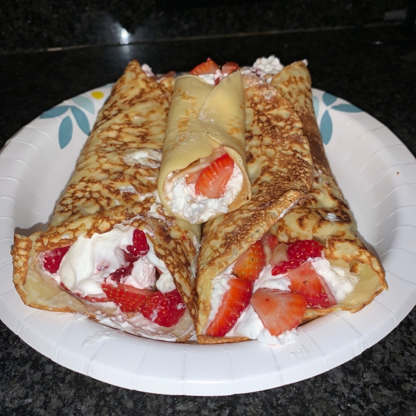 Dessert Crepes