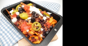 Corned Beef Hash Nachos