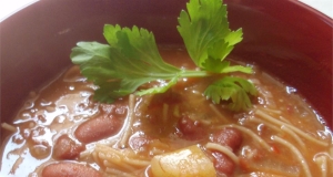 Spicy Red Bean Soup