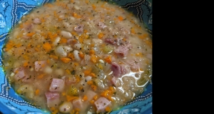 White Bean and Ham Bone Soup