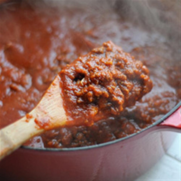 Kicked Up Sausage Meat Sauce