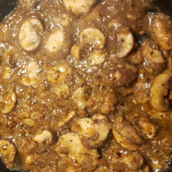 Mushrooms in White Wine Sauce