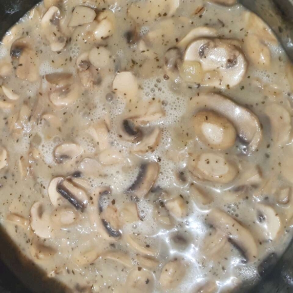 Mushrooms in White Wine Sauce