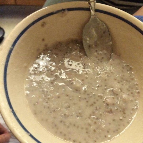 Taro Coconut Tapioca Dessert