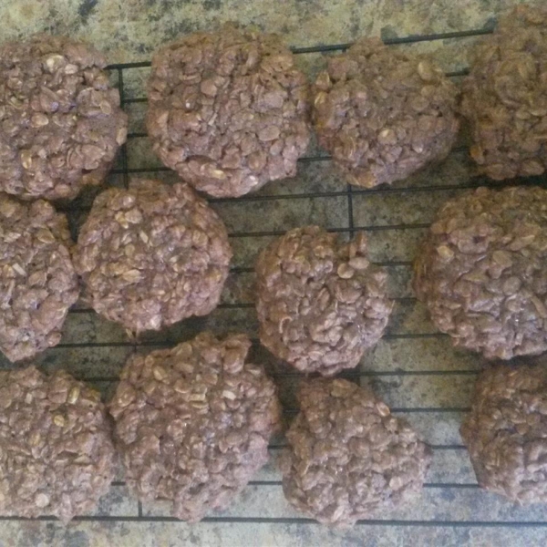 Cocoa Oatmeal Cookies