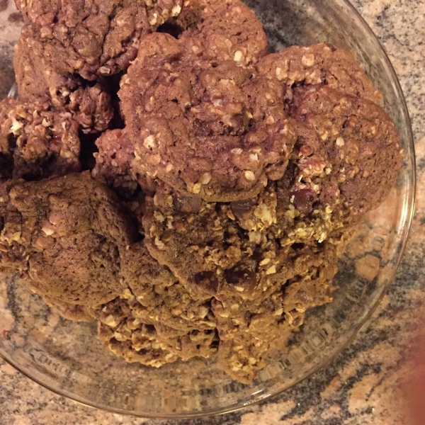 Cocoa Oatmeal Cookies