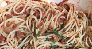 Pasta With Tuna Sauce