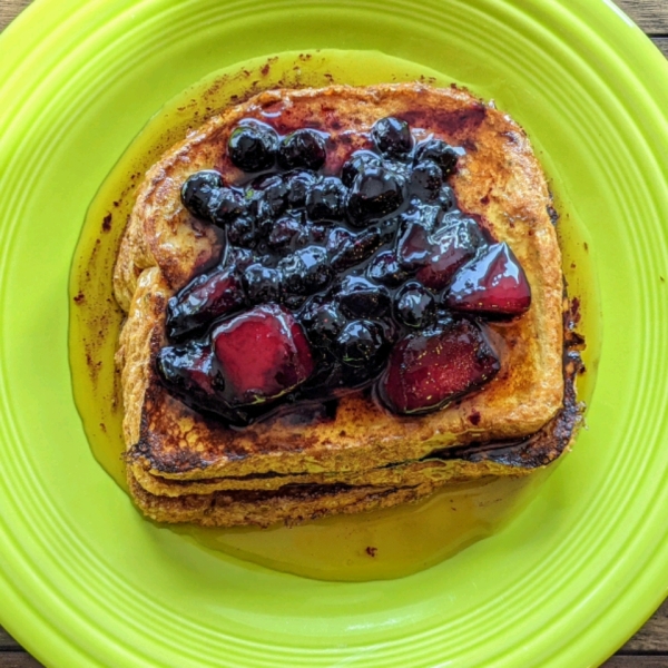 Blueberry and Raspberry Pancake Topping