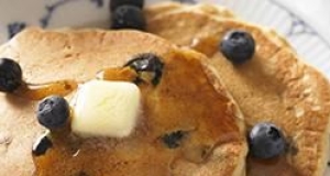 Wholesome Soy Berry Pancakes