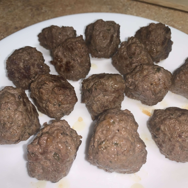 Fabienne's Bison Meatballs