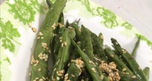 Japanese-Style Sesame Green Beans