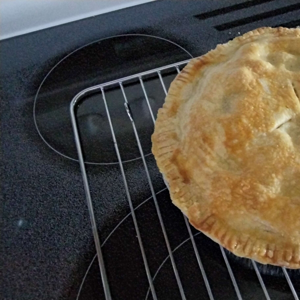 Fresh Rhubarb Pie