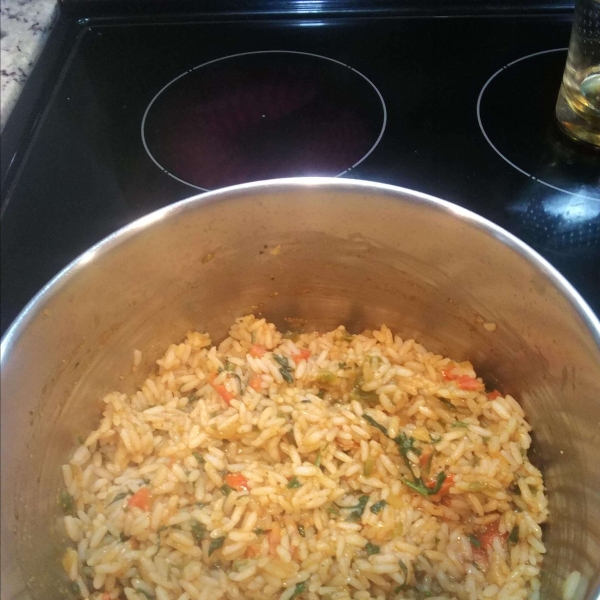 Mexican Rice with Bell Pepper