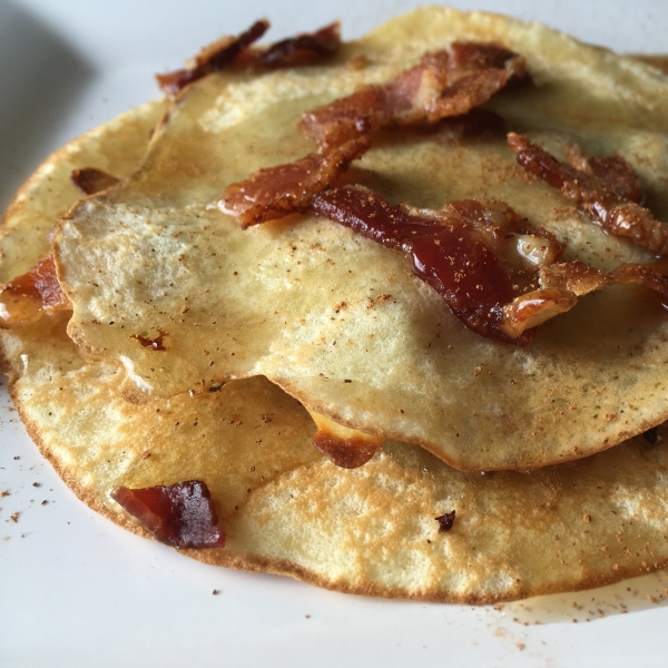 Maple Bacon Crepe Stack