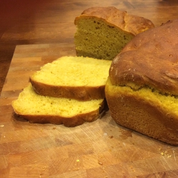 Pumpkin Yeast Bread Loaves