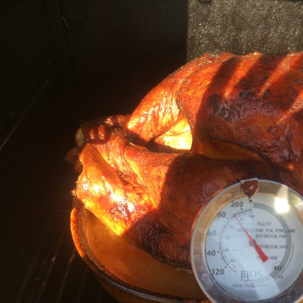 Super Easy Smoked Turkey