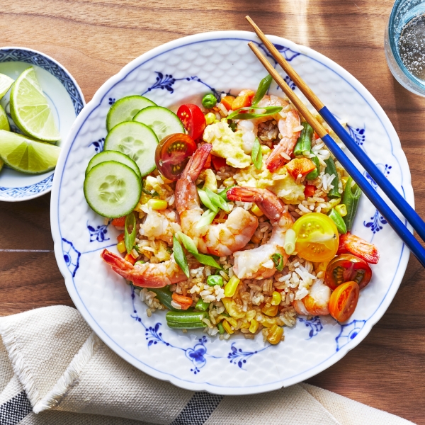 Thai Shrimp Fried Rice (Kao Pad Goong)