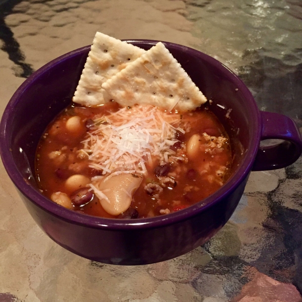 Hearty Italian Sausage and Bean Soup