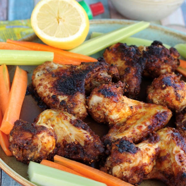 Harissa and Lemon-Pepper Wings