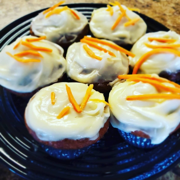 Carrot Pineapple Cupcakes