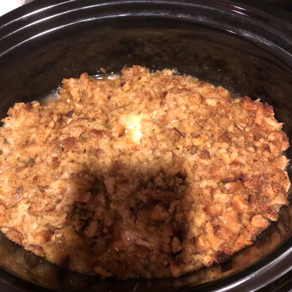 Slow Cooker Chicken with Stuffing