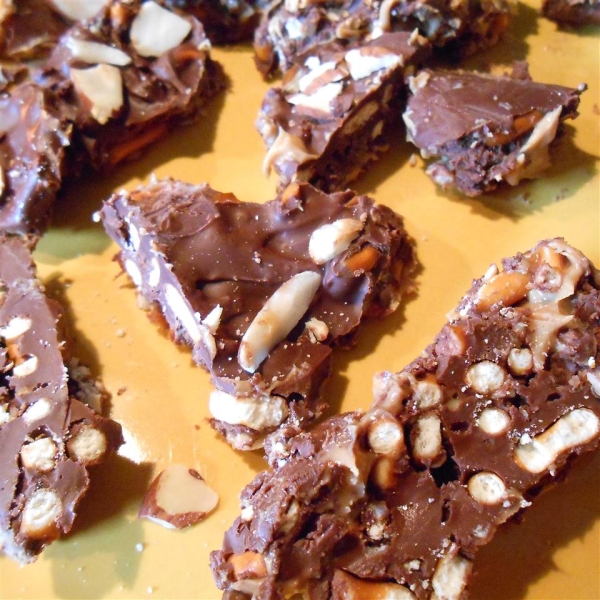 Pretzel and Peanut Butter Bark