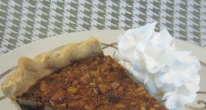 Velvety Walnut Fudge Pie