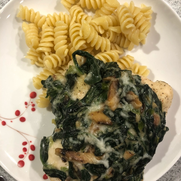 Spinach Chicken Parmesan