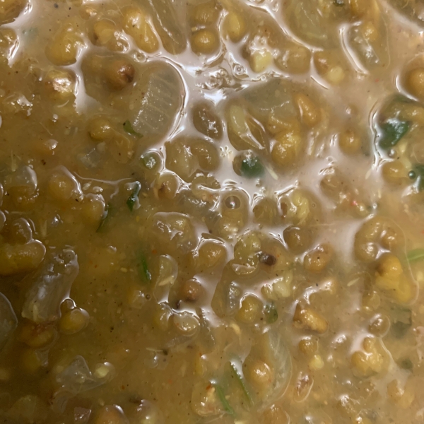 Easy Instant Pot® Green Moong Dal