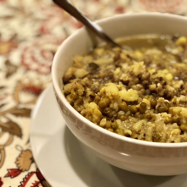 Easy Instant Pot® Green Moong Dal