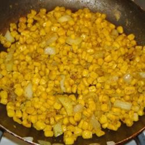 Sauteed Curried Corn