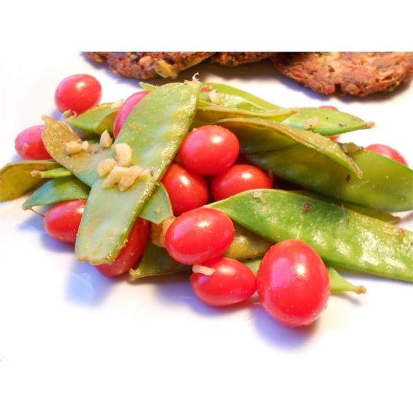 Cherry Tomato Snap Peas