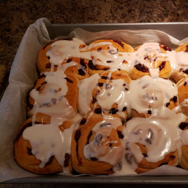 Cranberry Orange Rolls